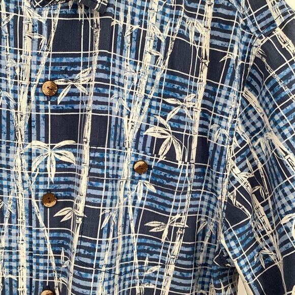 Mens Tommy Bahama Hawaiian‎ Silk Blend Top - Picture 2 of 7